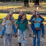 A little horsen around fun by Neon Riders 4-H Club members. Saturday evening all participates and their supporters enjoyed entertaining games, a potluck dinner and good friendship.